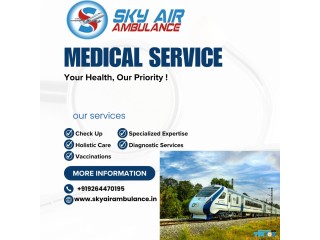 To Get to the Hospital on Time, Choose the Sky Train Ambulance in Allahabad