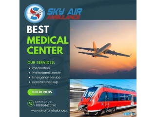 Sky Train Ambulance Services in Kolkata can Transport Patients without any Issues