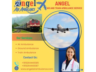 Use Angel Air and Train Ambulance Service in Patna for Easily Patients Shifted