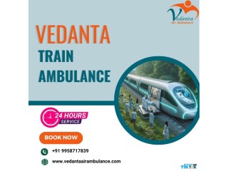 Train Ambulance Service in Malda Town | Vedanta Train Ambulance