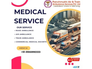 Try and book Panchmukhi Train Ambulance Service in Mumbai at low cost.