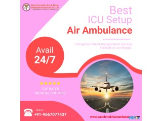 Take On Rent Panchmukhi Air Ambulance Service in Ranchi at an Affordable Price