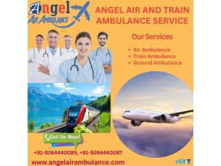 Get Angel Air and Train Ambulance Service in Mumbai for Safety Compliant Transport Service