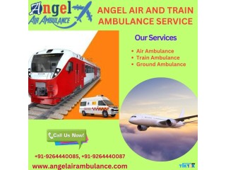 Angel Air and Train Ambulance Service in Bangalore Guarantee to Transport Selected Destination