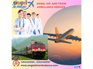 Angel Air and Train Ambulance Service in Indore Quick Response for Transportation of Patients