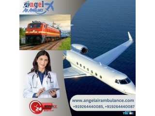 Get Angel Air and Train Ambulance Service in Gaya for the Most Resourceful Transport Solution