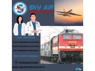 Sky Train Ambulance in Ranchi Provides Incredibly Life-saving Medical Relocation Service