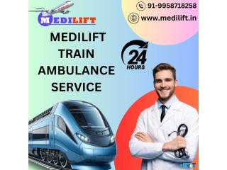 Receive the Best Ventilatory patient support by Medilift Train Ambulance in Vellore