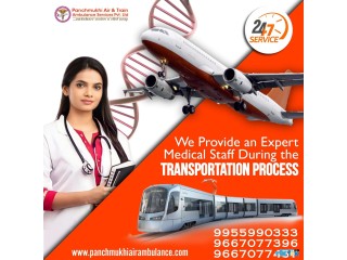 Panchmukhi Train Ambulance in Ranchi Scheduled Hassle-Free Transportation