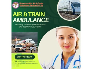 Book Panchmukhi Train Ambulance Service in Vishakhapatnam at low cost