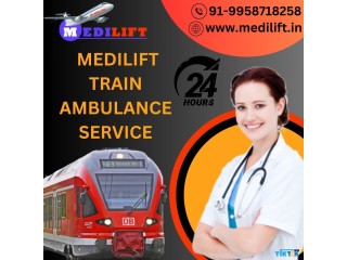 Medilift Train Ambulance in Ranchi Assures Patients Are Shifted Under Expert Care