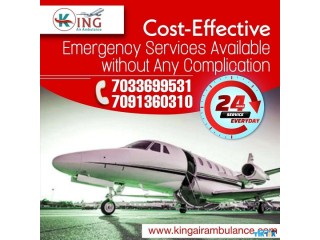 Hire Credible CU Support King Air Ambulance Service in Ranchi