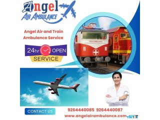 Angel Air and Train Ambulance Service in Raipur Provides Experienced Paramedics