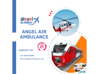 The greatest air and rail ambulance service in Allahabad is Angel Air Ambulance