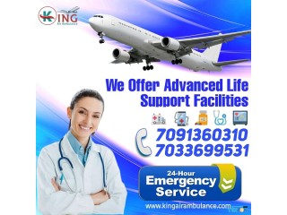 Book Reliable Medical Support King Air Ambulance Service in Hyderabad