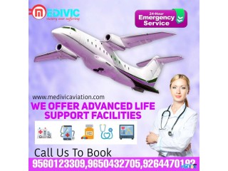 Trustworthy Air Ambulance Service in Hyderabad by Medivic with Compulsory Medical Setup
