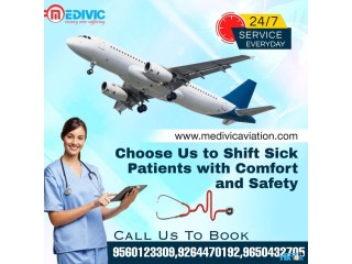 Take Unparalleled and Quick Air Ambulance Service in Varanasi with Best ICU and Aids by Medivic