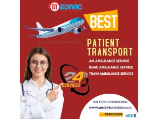 Get the Unmatched Clinical Support by Medivic Air Ambulance Service in Ahmedabad
