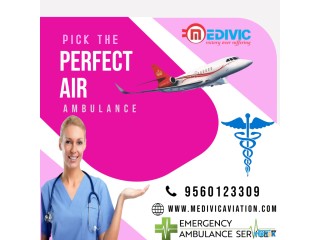 Get the Enhanced ICU Flights by Medivic Air Ambulance Service in Bhubaneswar with Better Aids