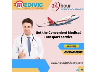 Call for Air Evacuation Service by Medivic Air Ambulance Service in Gaya low Cost