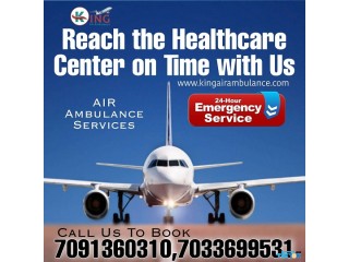 Get Country Best Air Ambulance Service in Siliguri with Medical Tool
