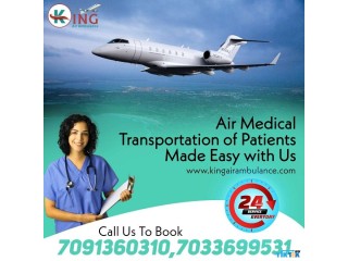 Utilize High-Grade Air Ambulance Service in Indore with ICU by King