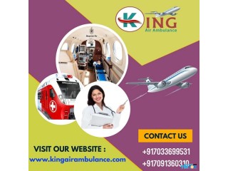 Book Superior and Affordable Price King Air Ambulance Service in Siliguri