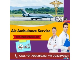 Hire Trusted Air Ambulance Service in Raipur with Medical Tool