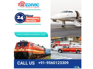 Medivic Aviation Air Ambulance from Bhubaneshwar for Medical Evacuation at Anytime