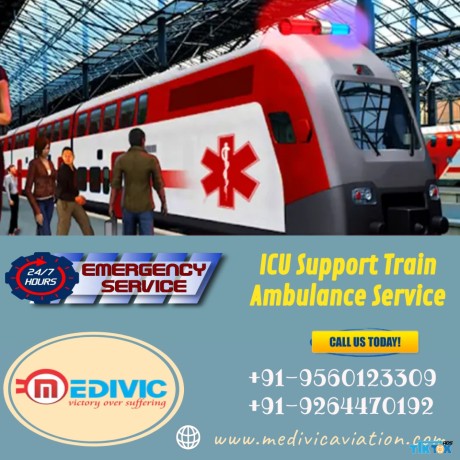 topmost-medivic-train-ambulance-in-jamshedpur-with-expert-medical-crew-big-0