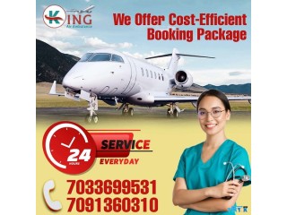 King Air Ambulance Services in Patna - All Amenity Service at Low-Fare