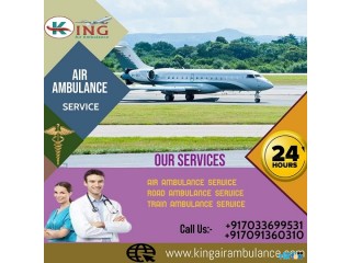 Credible King Air Ambulance Service in Hyderabad with ICU Setup