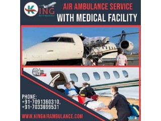 Hire Hi-Tech Air Ambulance in Mumbai with Medical Facility by King