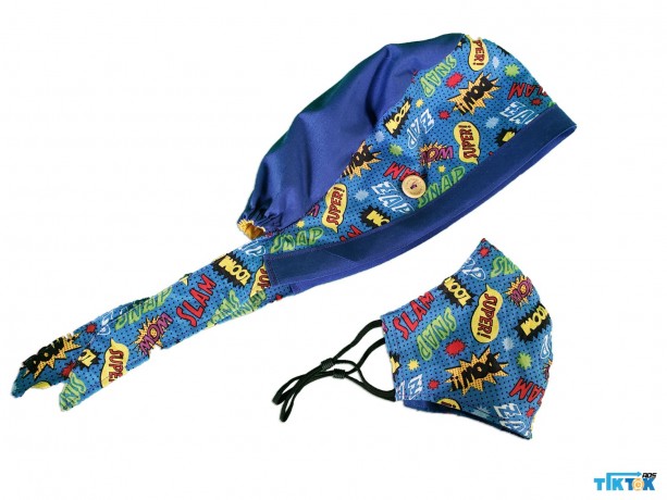 reversible-scrub-cap-for-men-with-buttons-super-hero-comic-pattern-big-4