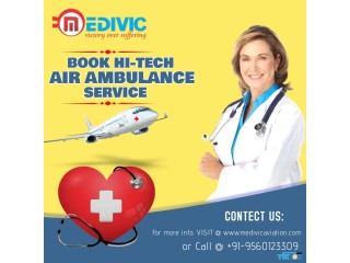 Take Air Ambulance Service in Ranchi from Medivic Aviation with all its Remarkable Medical Facilities
