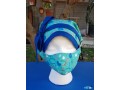 scrub-cap-with-hair-pins-and-buttons-blue-stethoscope-heartbeat-pattern-small-0