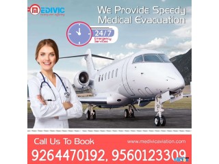 Choose Top-Grade Medivic Air Ambulance Services in Guwahati