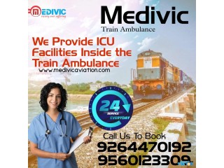 Gain Medivic Train Ambulance in Delhi for Comfy Patient Shifting