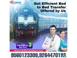 Avail the Most Satisfactory Medivic Train Ambulance Services in Ranchi