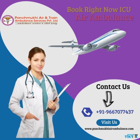 take-trusted-panchmukhi-air-ambulance-in-gorakhpur-with-medical-facility-big-0