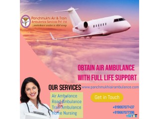 Use Most Demanded Panchmukhi Air Ambulance Service in Indore at Negotiable Range