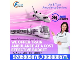 Get Train Ambulance Services in Ranchi at a Low Budget by Falcon Emergency