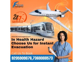 Falcon Train Ambulance in Patna provides Medical facilities of enhanced quality