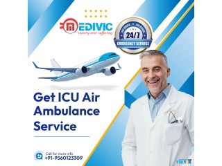 Choose Hi-tech Intensive Care Unit Air Ambulance Service in Ranchi