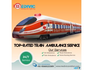 Gain Remarkable Relocation Aids by Medivic Train Ambulance in Jamshedpur