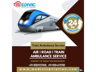 Utilize Responsible Shifting Facility by Medivic Train Ambulance in Kolkata