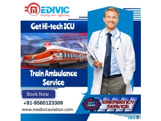 Use Medivic Train Ambulance Service in Ranchi for Secure Relocation