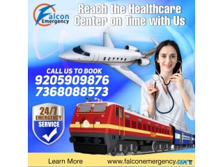 Falcon Train Ambulance in Delhi - Safe Transfer of Patients in Health Emergency