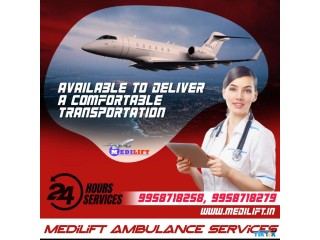 Book Medilift Air Ambulance in Mumbai with Superior Medical Support