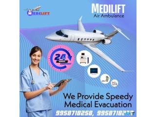 Transfer the Patient by Medilift Air Ambulance in Guwahati